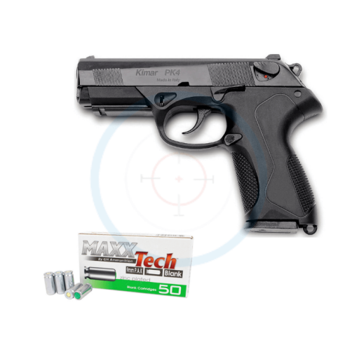 Pack Pistolet à blanc Kimar PK4 - calibre 9mm PAK