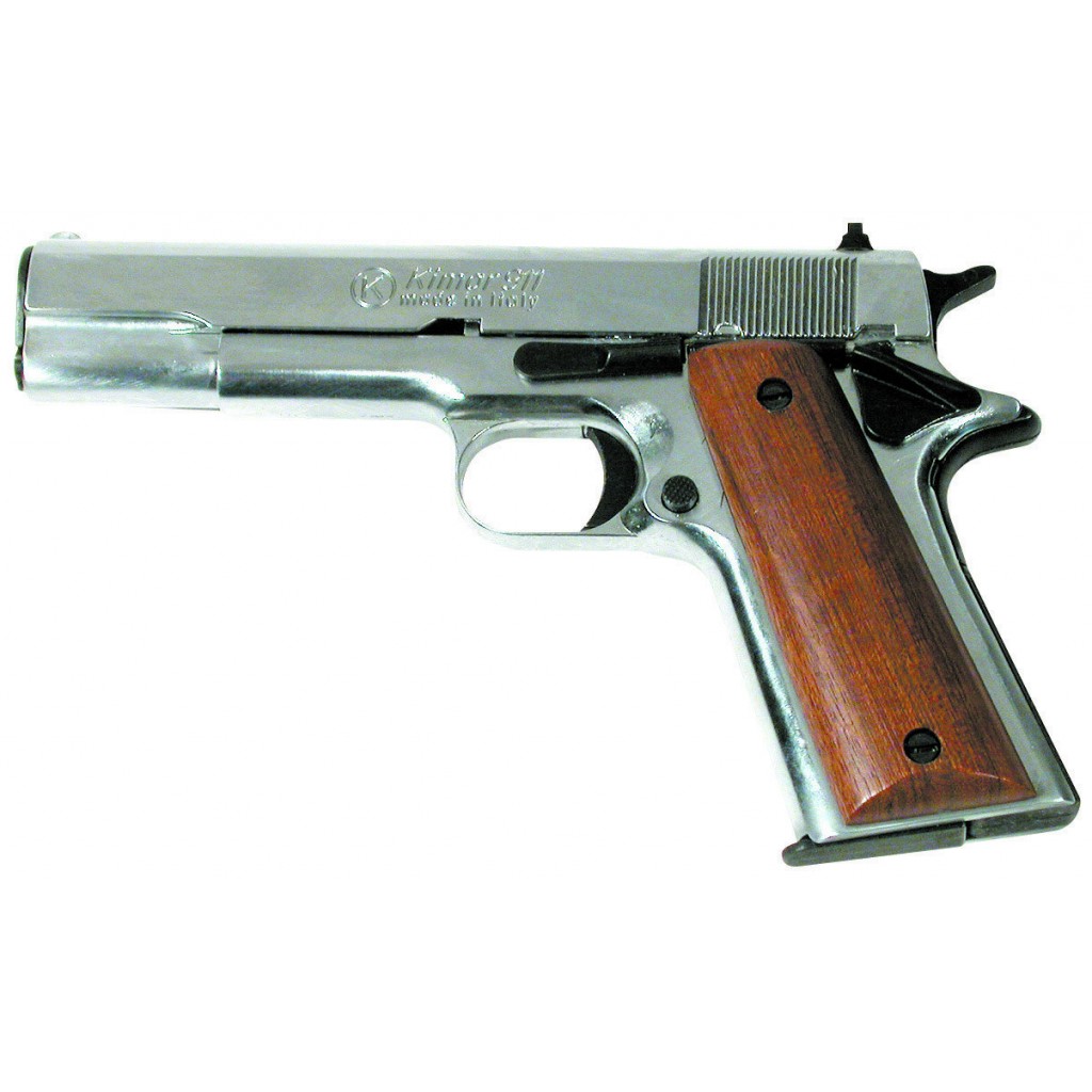 Pistolet à Blanc Kimar 92 Auto Chromé 9mm PAK - Pistolets d'alarme (7988281)