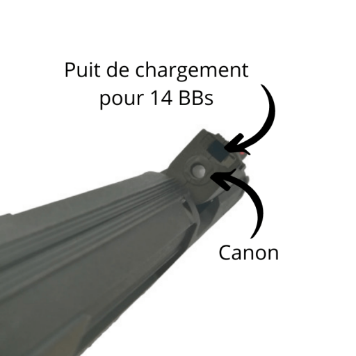 Pistolet Umarex DX17 - calibre 4.5 mm