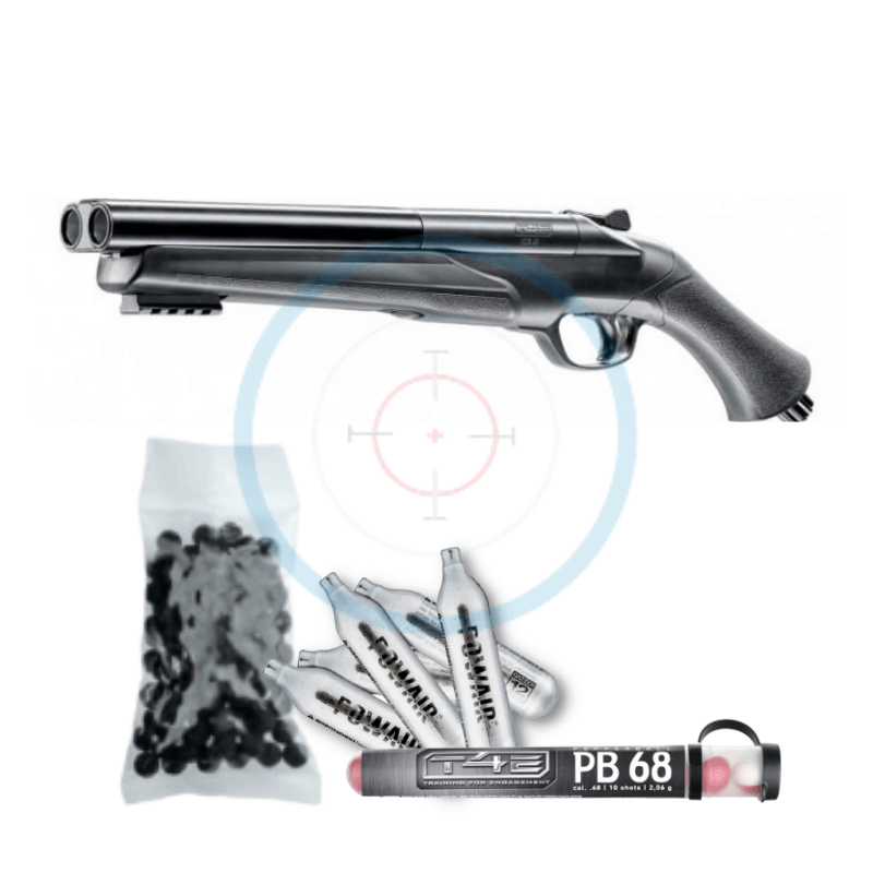 Pack défense Fusil UMAREX T4E HDS - calibre 68