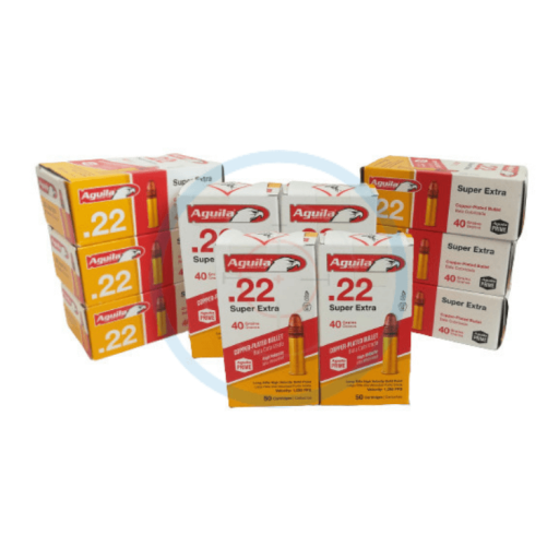 500 cartouches Aguila Super Extra - calibre 22 LR