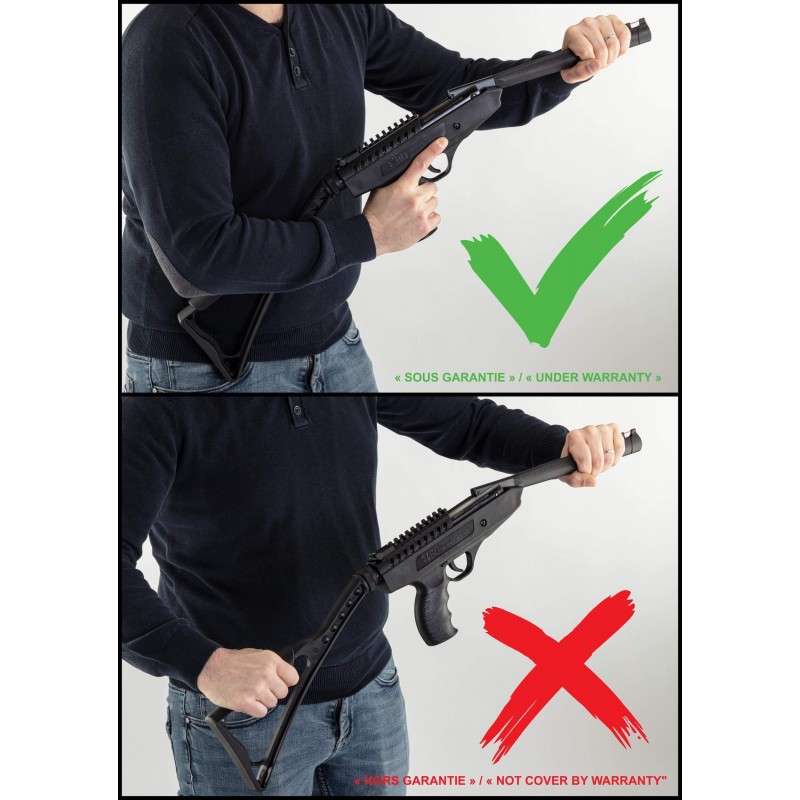 Pistolet à air break barrel LANGLEY PRO SNIPER...