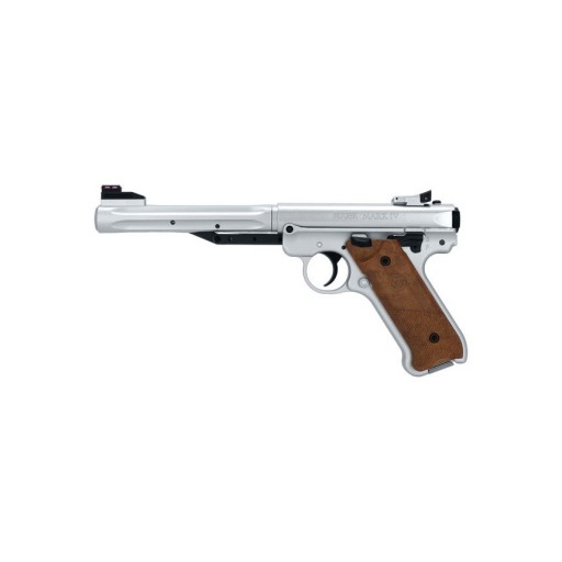 Pack Pistolet Ruger Mark IV Inox - calibre 4.5mm