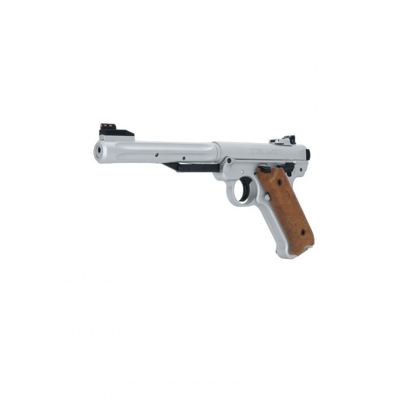 Pack Pistolet Ruger Mark IV Inox - calibre 4.5mm