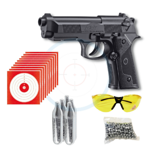 Pack Pistolet Beretta Elite II - calibre 4.5 BBs