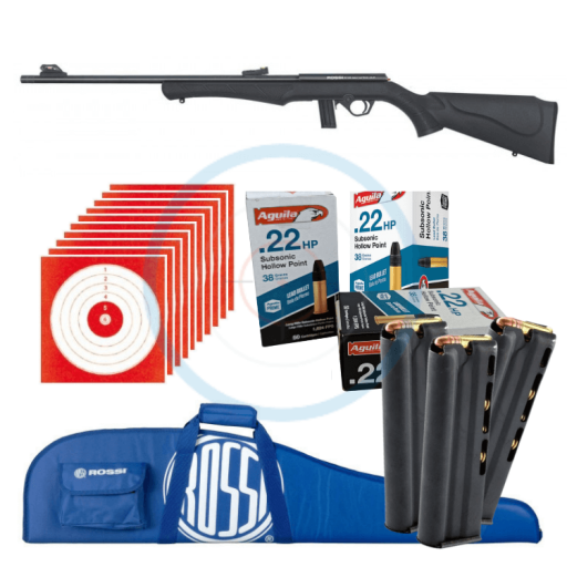 Pack Tireur Carabine Rossi 8122 - calibre 22LR
