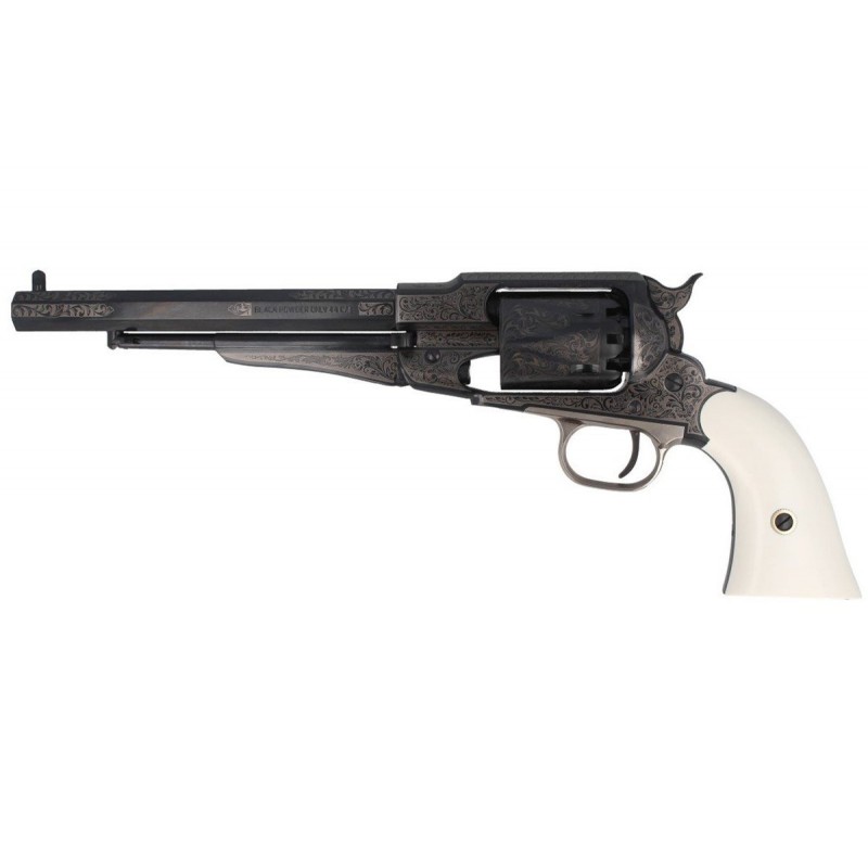 Revolver Pietta 1858 Remington Acier Bronzé Deluxe cal 44 - RGA44LEIG