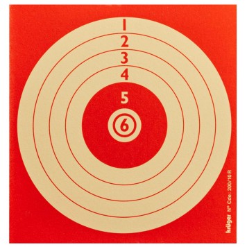 50 cibles cartonnées 10 x 10 cm