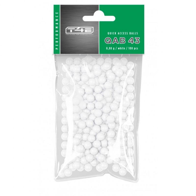 Sachet de 100 billes brise-glace Umarex T4E - calibre 43