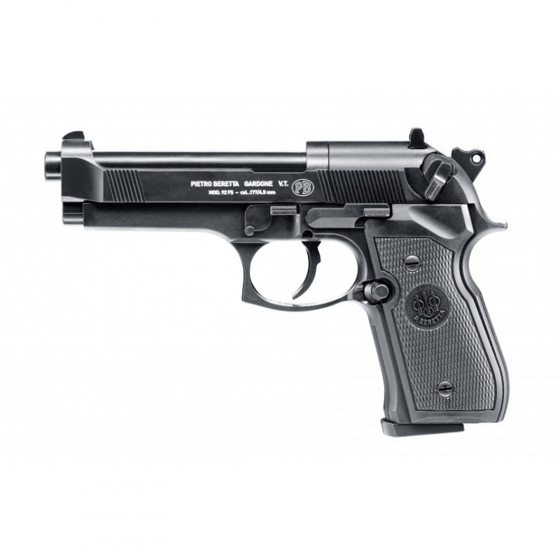 Pack Pistolet Beretta M92 FS Black - calibre 4.5mm