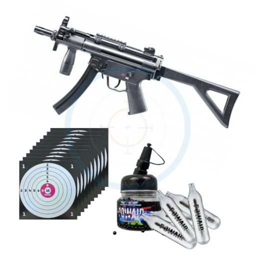 Pack Pistolet H&K MP5 K-PDW - calibre 4.5mm BBs