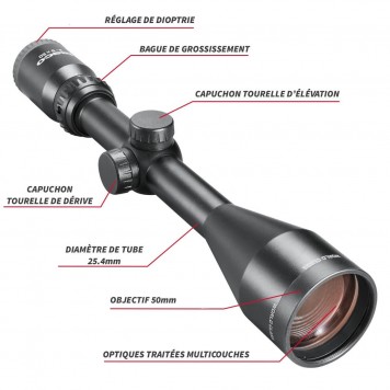 Lunette Tasco World Class 3-9X50 2