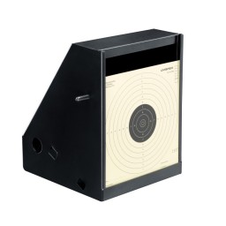 Porte cible + cible silhouette Perfecta - 17x17 cm