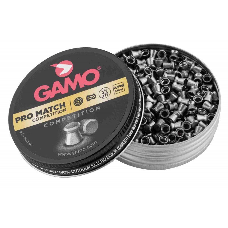 Boîte de 500 plombs Gamo Pro Match Competition...