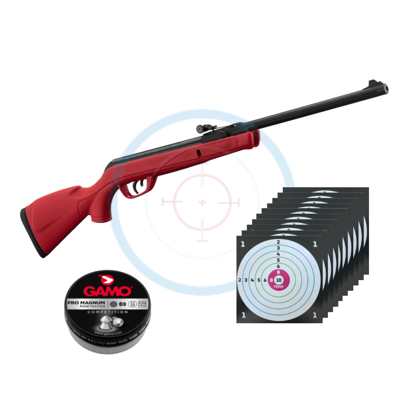 Pack Carabine Gamo Delta Red - calibre 4.5mm