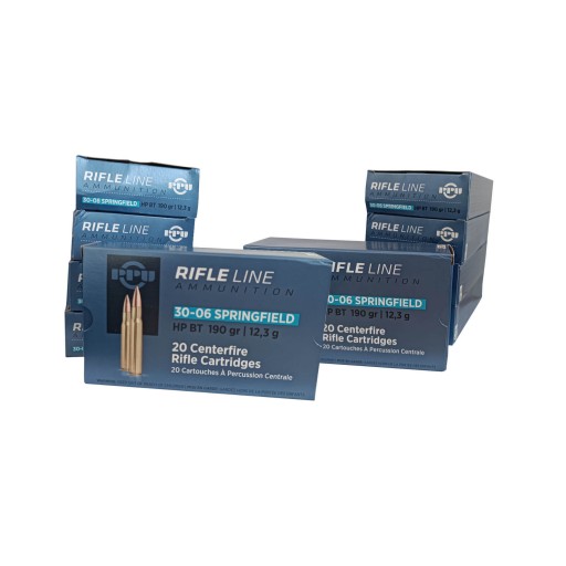 Lot de 10 Boîtes de 20 cartouches Partizan 30-06 190 gr...