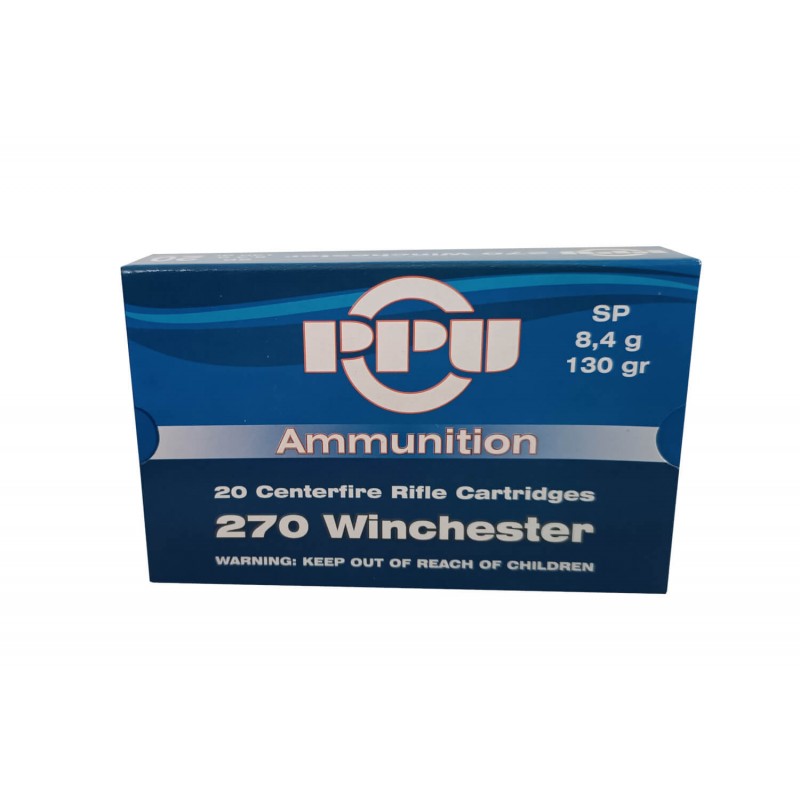 Lot de 5 Boîtes de 20 cartouches Partizan 270...