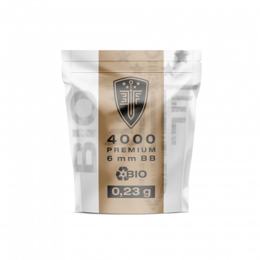 Sachet de 4000 billes Elite Force Bio 0,23g - calibre 6mm...