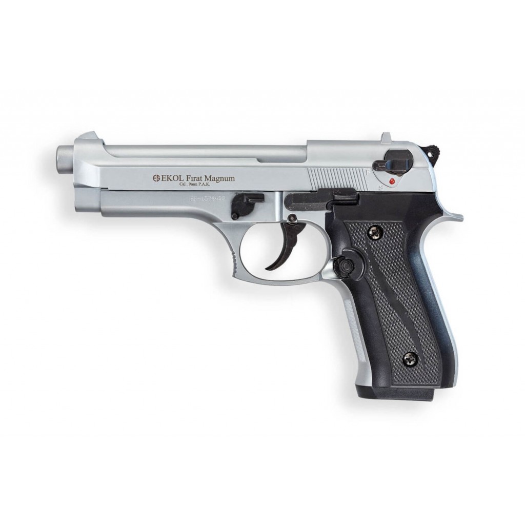 Pistolet à blanc Kimar CZ75 chromé 9mm PAK - Armurerie Centrale