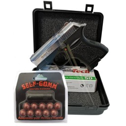 Pack Tir Pistolet Ekol Botan Chromé - calibre 9mm PAK