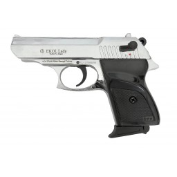 Pack Chargeur Pistolet Ekol Lady Chromé - calibre 9mm PAK
