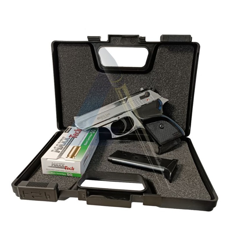 Pack Chargeur Pistolet Ekol Lady Chromé - calibre 9mm PAK
