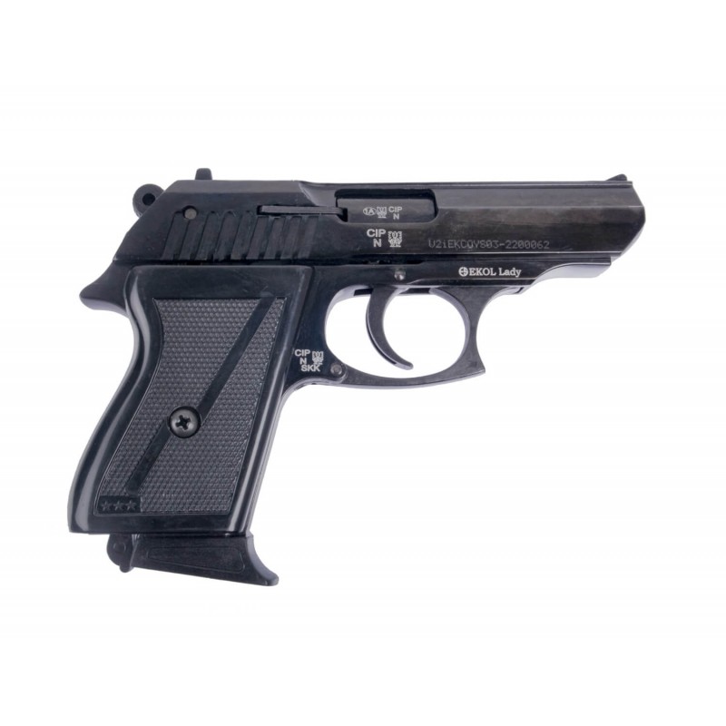Pack Tir Pistolet Ekol Lady Black - calibre 9mm...