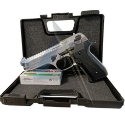 Pack Pistolet Ekol Firat Magnum Chromé - calibre 9mm PAK