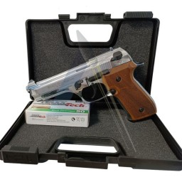 Pack Bois Pistolet Ekol Firat Magnum Chromé - calibre 9mm PAK