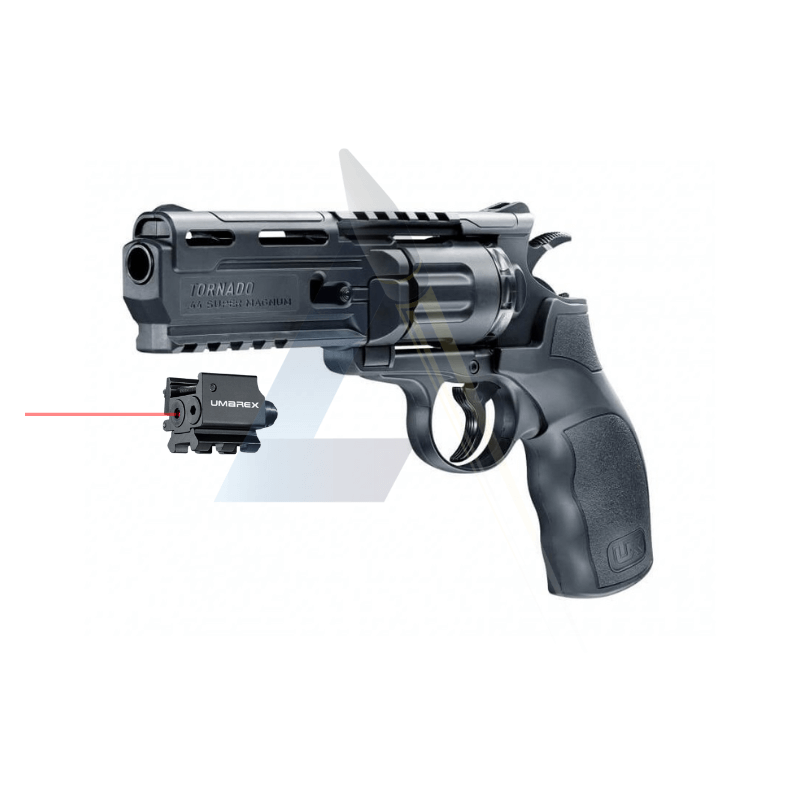 Pack laser Revolver Umarex Tornado - calibre 4.5mm BBs