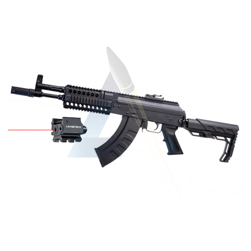 Pack laser Carabine Crosman AK1 CO2 - calibre 4.5 BBs
