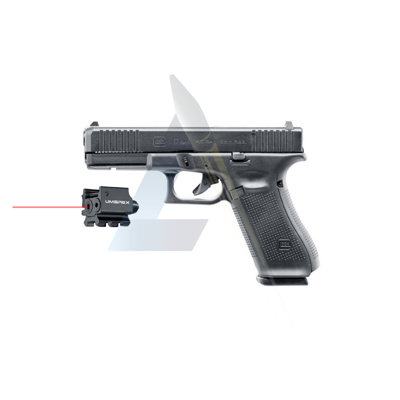 Pack laser Pistolet à blanc Glock 17 Gen5 - calibre 9mm PAK
