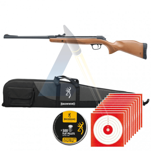 Pack Carabine à plomb Black Ops Sniper - Cal. 4.5 - 16 Joules