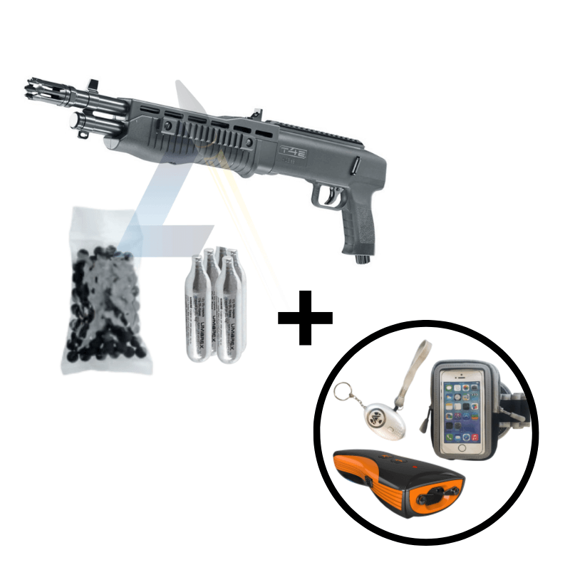 OFFRE SPÉCIALE - Pack Fusil T4E HDB 68 16J - calibre 68 + shocker
