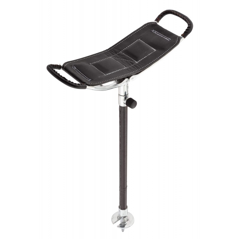 Canne siège en cuir - Coutry Sellerie