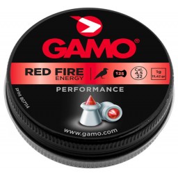 125 Plombs Gamo Red Fire Energy - calibre 4.5 mm