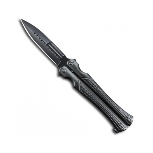 Couteau papillon noir