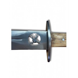 Couteau de chasse ajouré Cerf