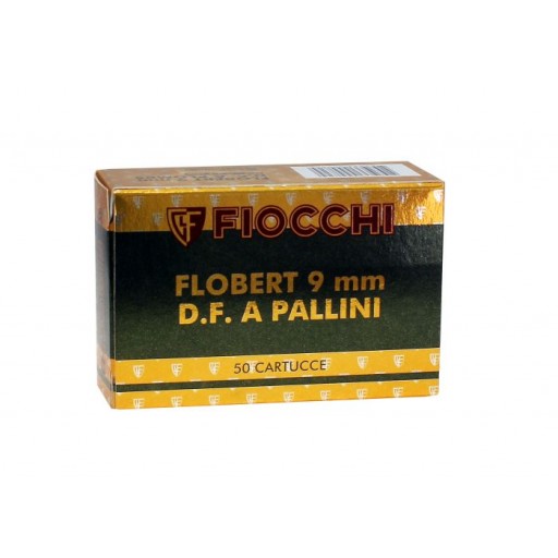 50 Cartouches Fiocchi plombs 8 - calibre 9 mm Flobert