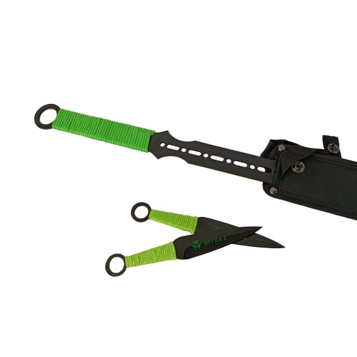 Machette + deux Kunaï Zombie