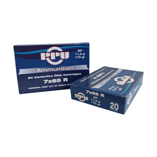 Lot de 2 Boîtes de 20 cartouches partizan SP 173 gr -...