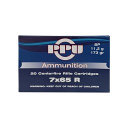 Lot de 10 Boîtes de 20 cartouches partizan SP 173 gr - calibre 7x65R