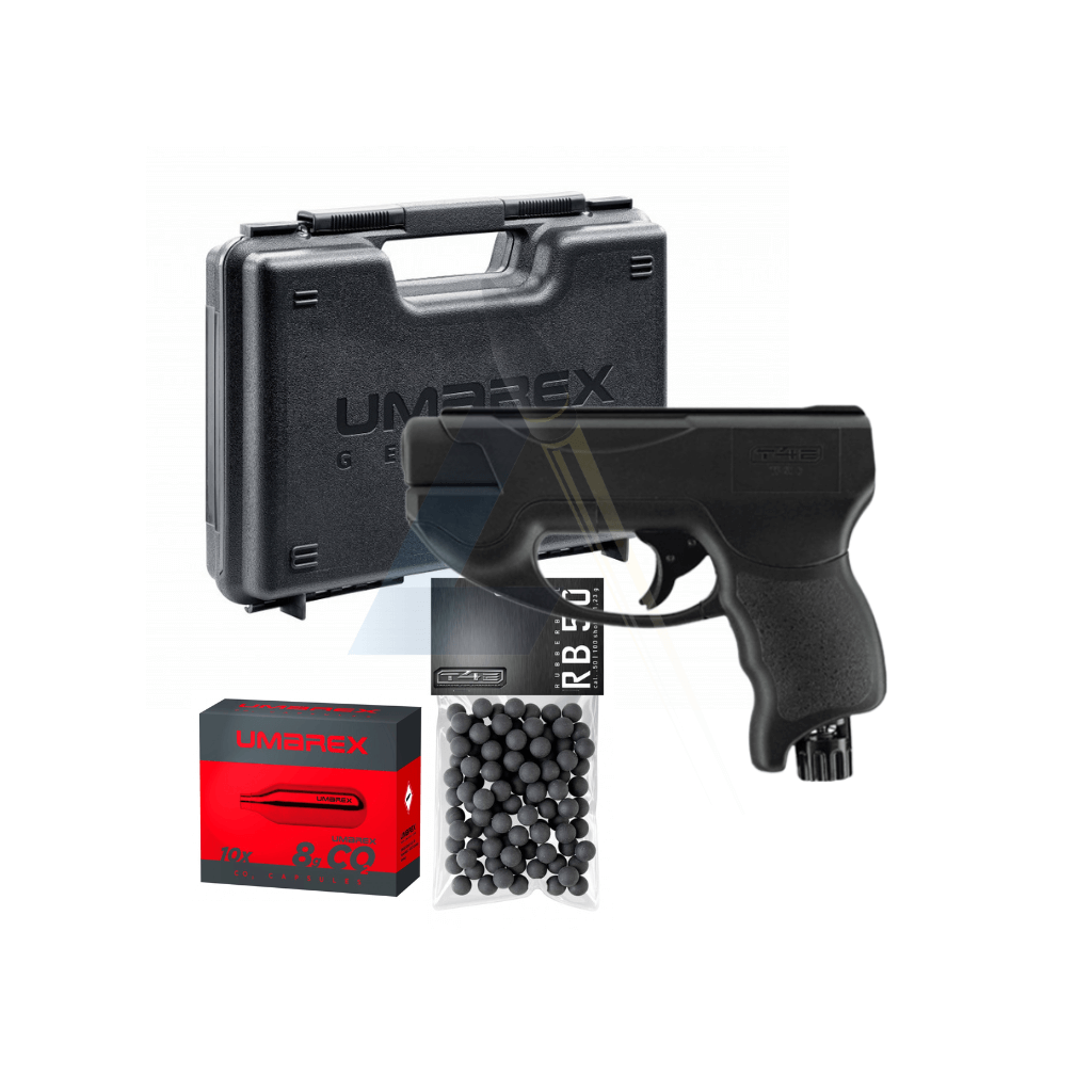 Pack Pistolet de défense TP 50 Compact T4E 11 joules Umarex - TOM