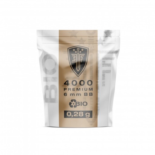 Sachet de 4000 billes Elite Force Bio 0,28g - calibre 6mm...