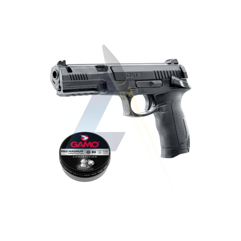 Pack Pistolet Umarex DX17 - calibre 4.5 mm