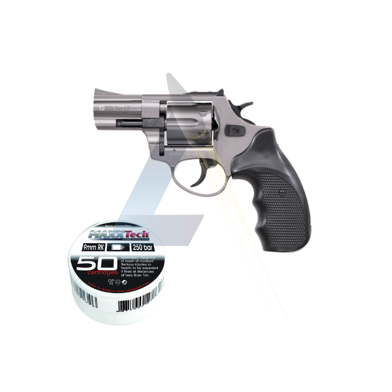 Pack Revolver à blanc Ekol Viper 2.5" Fumé - calibre 9mm RK