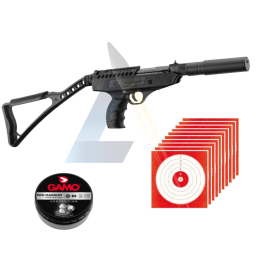 Pack Pistolet BO Manufacture Langley Hitman - calibre 4.5mm