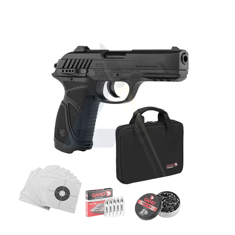 Pack complet Pistolet Gamo PT85 - calibre 4.5mm