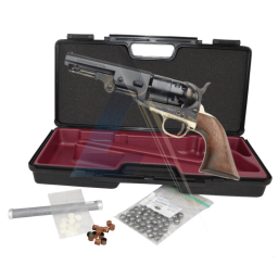PACK Revolver Pietta 1851 COLT Navy Yank Sheriff Calibre 44-YAS44