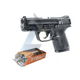 Pack Pistolet S&W M&P9C - calibre 9mm PAK